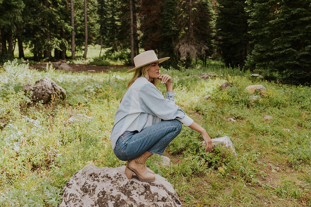 How to Style: Wide Brim Hat – ROOLEE