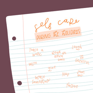 Self-Care During the Holidays