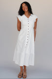 The Margaux Button Dress