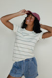 Clean Lines Striped Tee