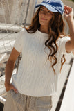 Harbor Cable Knit Sweater