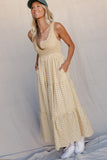 Lemonade Stand Gingham Maxi