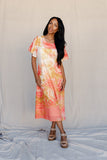 Blushing Meadow Flutter Sleeve Dress