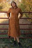 Haven Embroidered Collared Dress