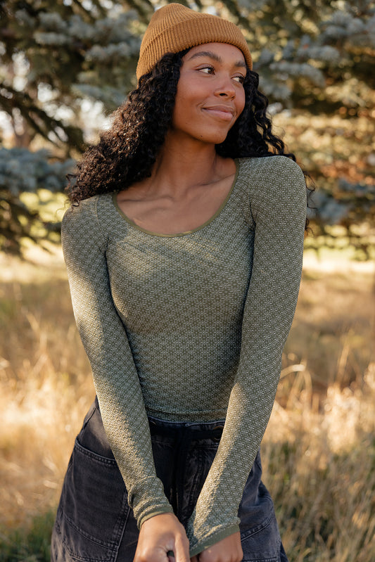 Free People Love Letter Long Sleeve