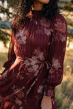 Maple Springs Floral Dress