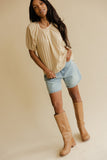 Sandy Shores Gingham Blouse