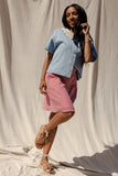 Sunday Picnic Collared Top
