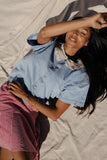 Sunday Picnic Collared Top