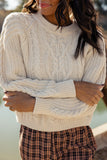 Free People Frankie Cable Sweater