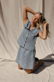 Prairie Denim Skirt
