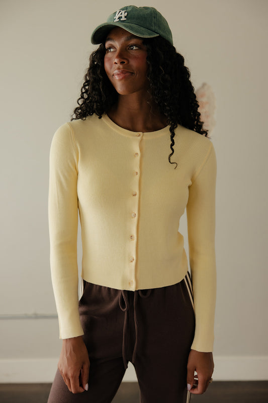 Buttercup Button Cardigan