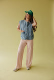 The Right Moves Denim Vest