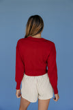 The Cranberry Cardi