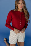 The Cranberry Cardi