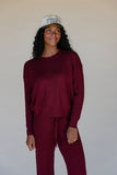 Morning Market Waffle Sweater