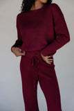 Morning Market Waffle Sweater