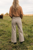 Stone Gingham Pants