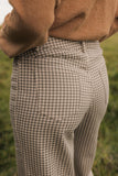 Stone Gingham Pants