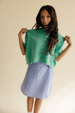 First Crush Button Blouse