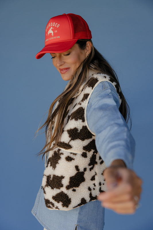 Highland Cowgirl Sherpa Vest