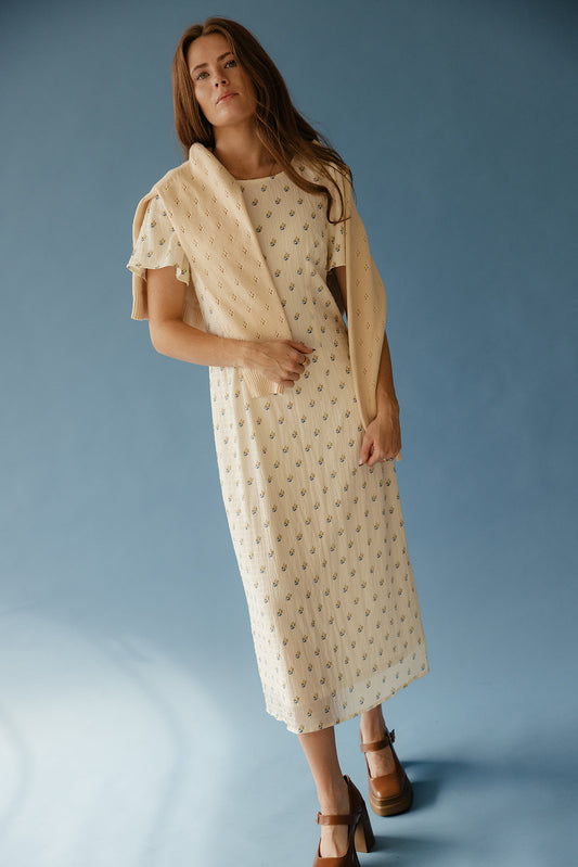 Meadow Whisper Floral Dress