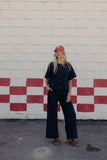 Red Hot Button Blouse