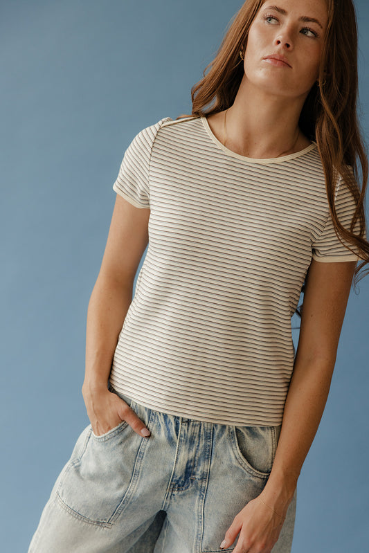 Better Than Basic Stripe Tee