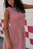 Americana Highway Gingham Dress