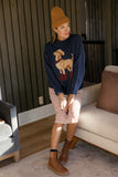 Pup In Boots Sweater