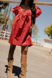 County Fair Gingham Dress