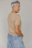 Sandstone Knit Tee
