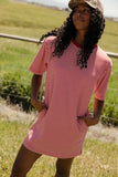 Backyard Bonfire Stripe Dress