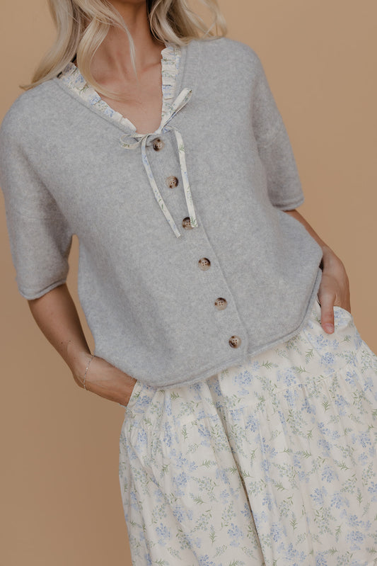 Can’t Buy Me Love Short Sleeve Cardi