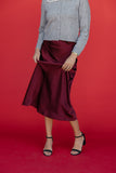 Holiday Muse Satin Skirt
