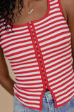 Summer Sweet Stripe Tank