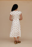 Amelie Polkadot Midi Dress