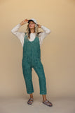 Free People High Roller Railroad Jumpsuit