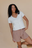 Outfit of the Day Linen Shorts