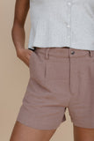 Outfit of the Day Linen Shorts