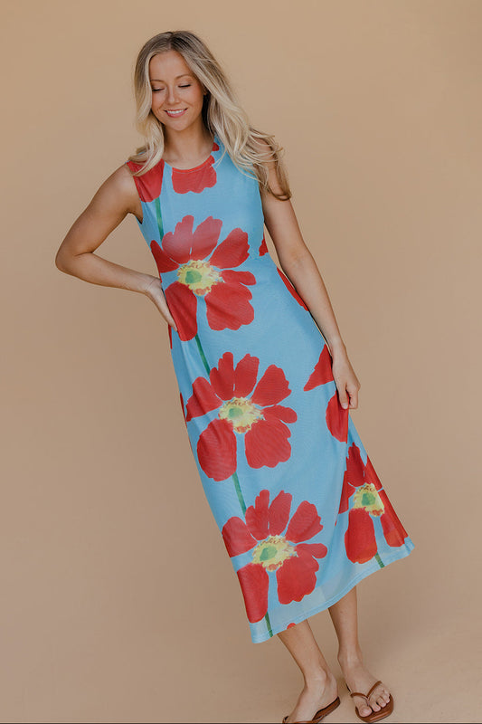 Poppy Sky Midi