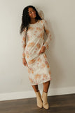 Saffron Garden Maxi Dress