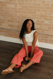 Cherry Pop Wide Leg Pants
