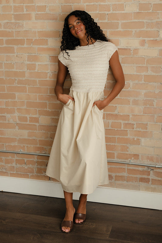 Sunday Best Two Toned Dress