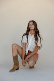 Lace and Letters Blouse