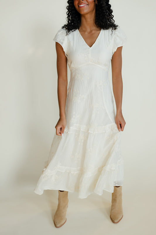 The Serenade Ruffle Dress