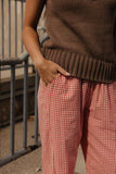 Wren Gingham Pants