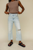 Free People Deep Trance Dropped Boyfriend Jeans
