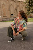 Happy Days Stripe Cardigan