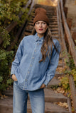 The Valley Denim Top